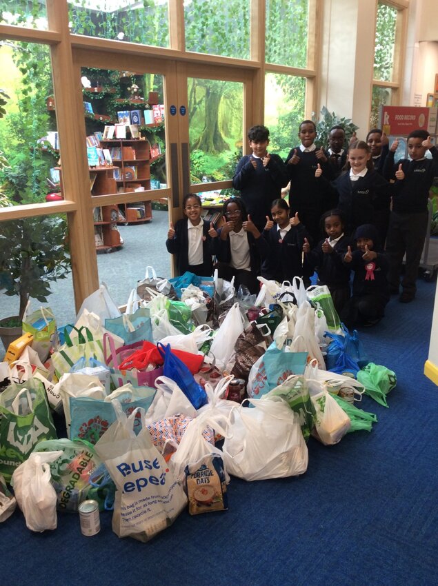 Image of Our food donations 