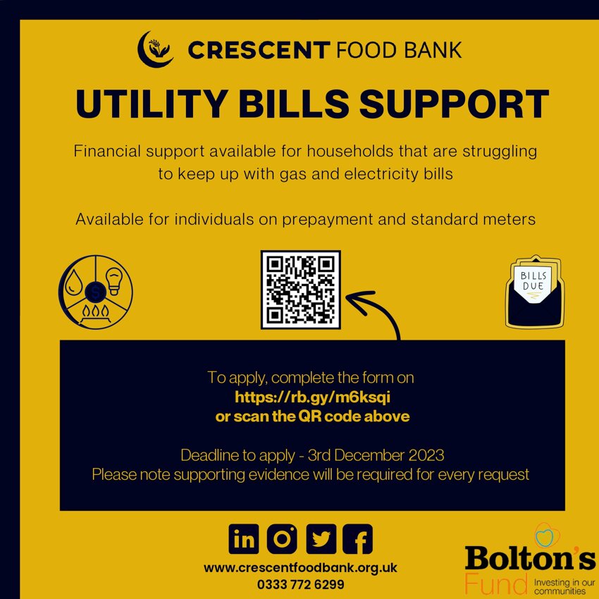 Image of Support with Utility Bills